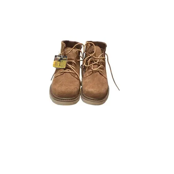CAT Caterpillar Men’s 13 Suede Work Boots Lace Up Rugged Utility Casual Heritage